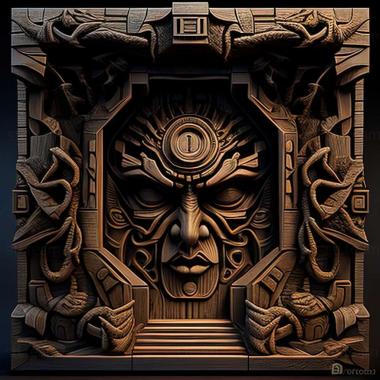 3D model The Temple of Elemental Evil game (STL)